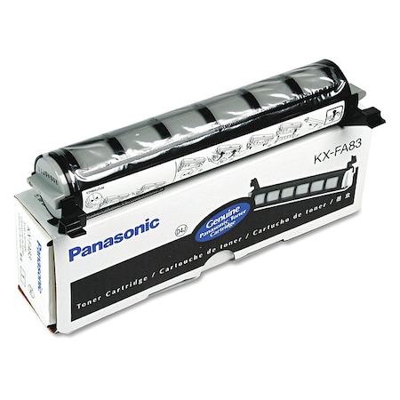 Panasonic Toner, 2,500 Page-Yield, Black KXFA83