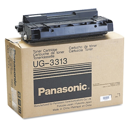 Panasonic Toner, 10,000 Page-Yield, Black UG3313