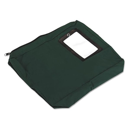 Pm Company Transit Bag, 14"X11"X3", Dark Green 4646