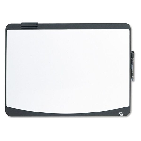 Quartet 17-1/2"X23-1/2" Combination Board, Black/White 06355BK