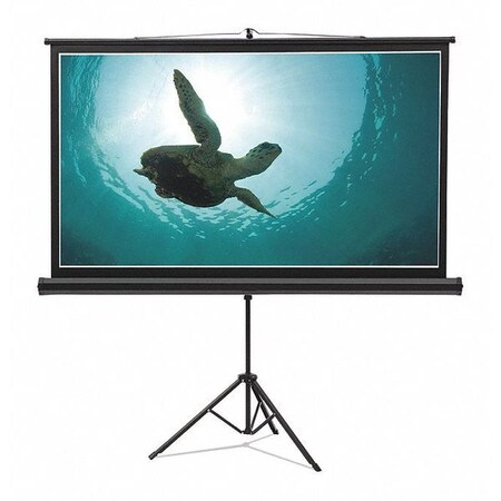 Quartet Wide Tripod Bas ProjectionScreen, 52"x92" K85568
