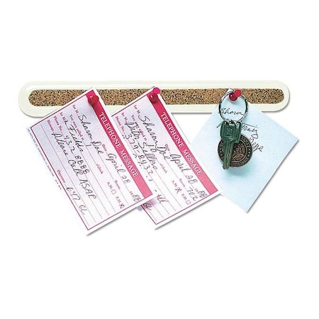 Quartet Cork Bulletin, 18", Brown, Putty 2350-2