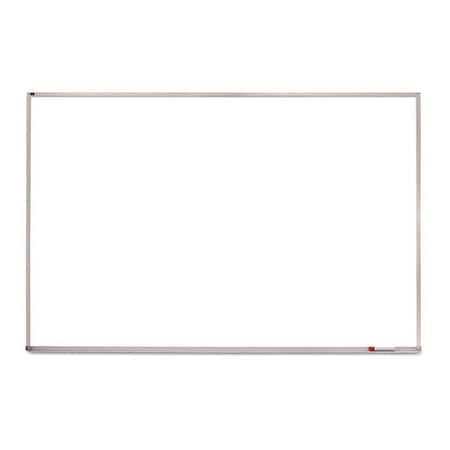 Quartet 48"x96" Melamine Whiteboard, Aluminum Frame, Dry Erase Height: 48" EMA408