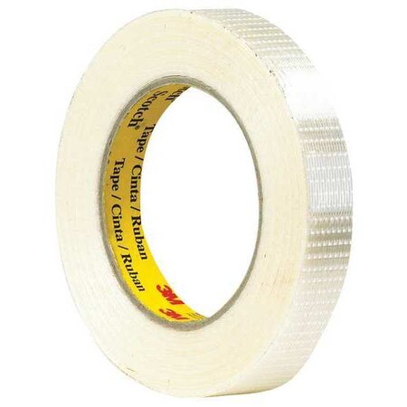 Scotch 3M 8959 Bi-Directional Strapping Tape, 5.7 Mil, 3/4" x 55 yds., Clear, PK48 T9148959