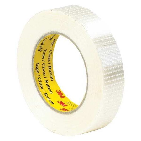 Scotch 3M 8959 Bi-Directional Strapping Tape, 5.7 Mil, 1" x 55 yds., Clear, PK36 T9158959