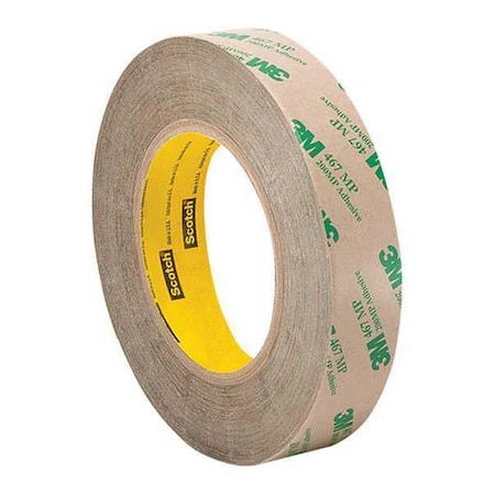 3M Transfer Tape, Clear, 1.25" x 60 yd. 467MP