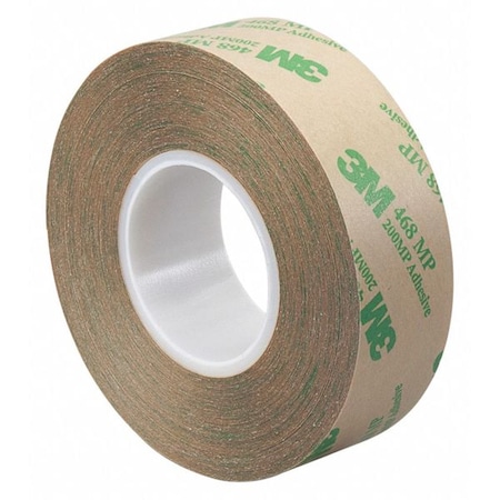 3M Transfer Tape, Clear, 0.25" x 60 yd. 468MP