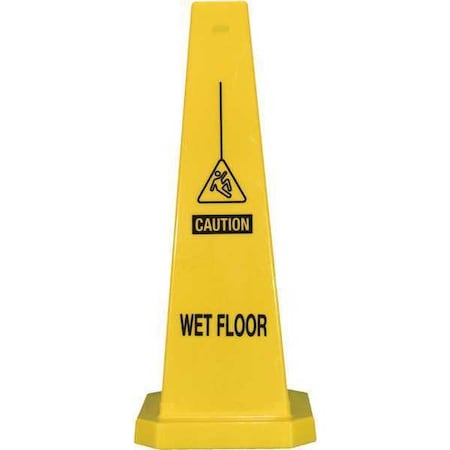Cortina Safety Products Lamba Cones, 25", Wet Floor 03-600-12WF