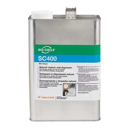 Walter Surface Technologies SC 400 Natural Orange Cleaner, 1 gal. Citrus 53G516