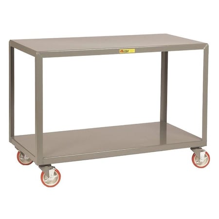Little Giant Mobile Table, 2 Shelf, 1000 lb., 30x72 IP-3072-2BRK