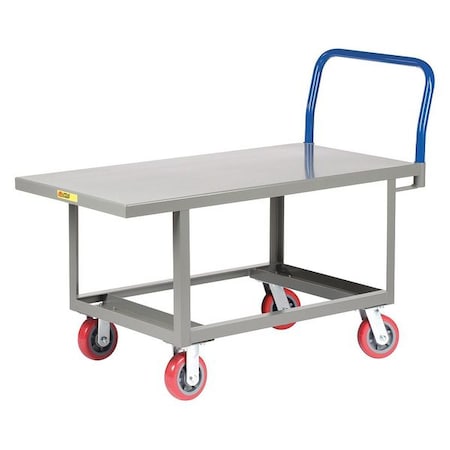 Little Giant Platform Truck, Work Height, 2000 lb, 24x48 RNB-2448-6PY