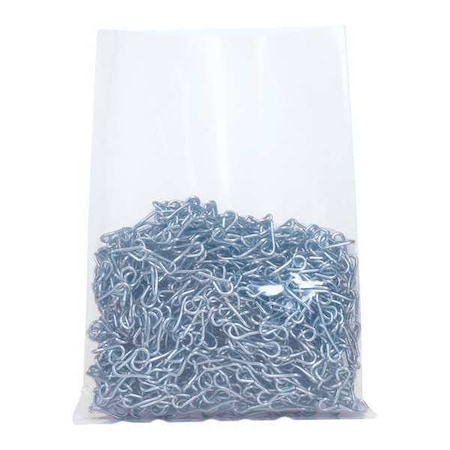 Partners Brand Flat Poly Bags, 5" x 8", 6 mil, Clear, 1000 PK PB8190