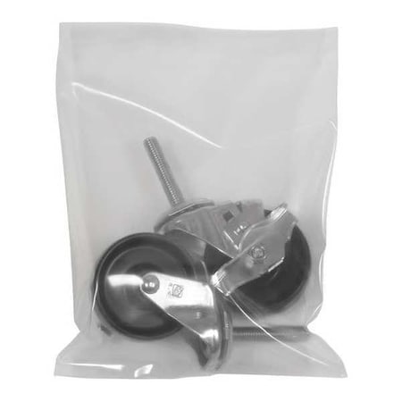 Partners Brand Flat Poly Bags, 9" x 12", 8 mil, Clear, 500 PK PB8802