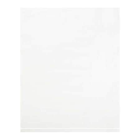 Partners Brand Flat Poly Bags, 12" x 15", 2 mil, White, 1000 PK PB534W
