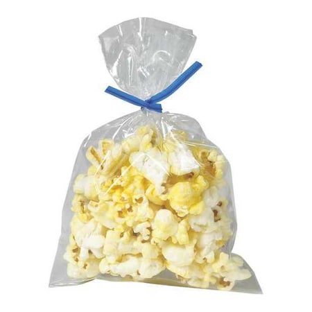 Partners Brand Flat Poly Bags, 4" x 6", 1.5 mil, Clear, 5000 PK PZ410