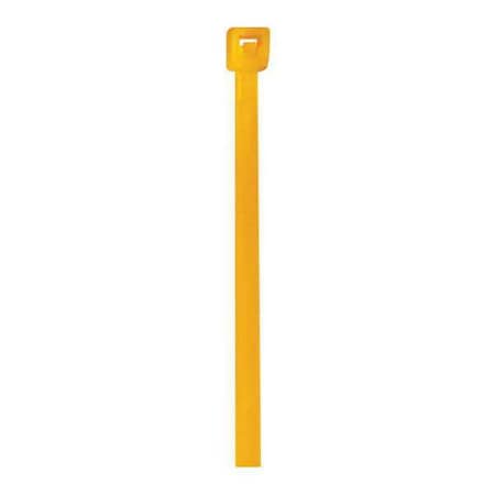 Partners Brand Cable Tie, 5-1/2 in L, Fluorescent Orange, Nylon, 40 lb Strength, 1000 PK CT433H