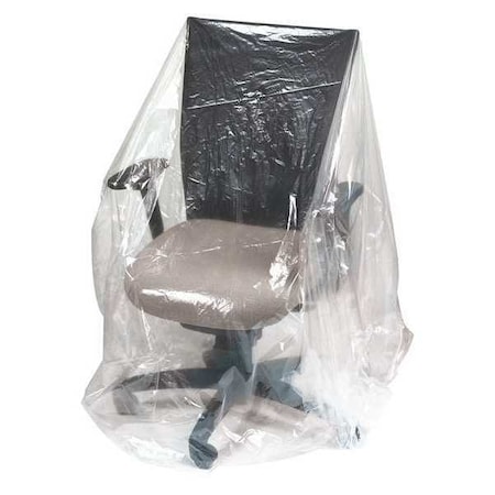 Partners Brand Furniture Covers, 1 Mil, 28" x 17" x 64", Clear, 250/Roll PFC281764