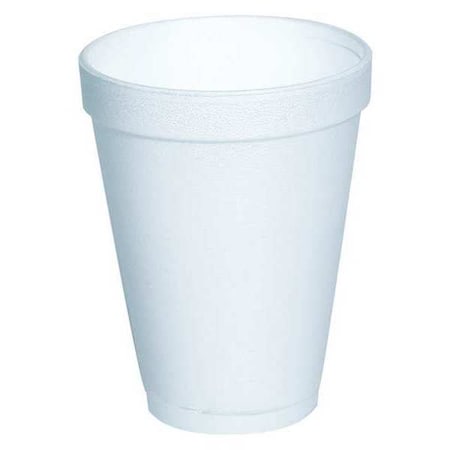 Partners Brand Foam Cups, 8 oz., White, PK1000 CUP8OZ