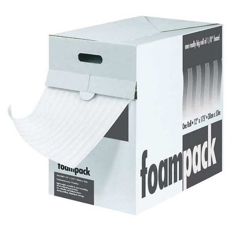 Partners Brand Air Foam Dispenser Packs, 1/4" x 24" x 85', White, 1/Each FD1424