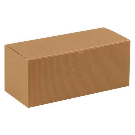 Partners Brand 14 in x 6 in x 6 in Gift Box, Kraft, Fiberboard, 50 PK GB1466K