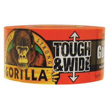 Gorilla Glue Gorilla Duct Tape, 3 x 25 yd, Black ADHGGT330