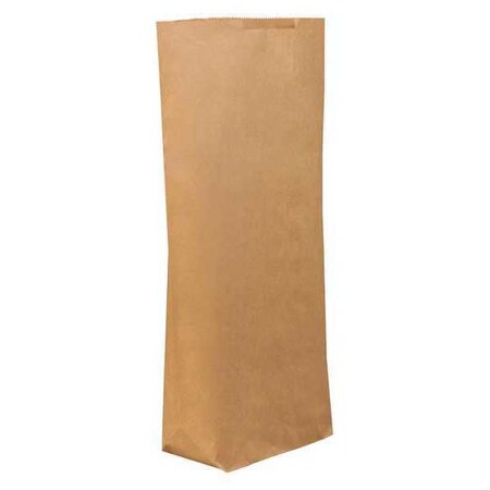 Partners Brand Grocery Bags, 17" x 6" x 29 1/2", Kraft, PK250 BGG121K