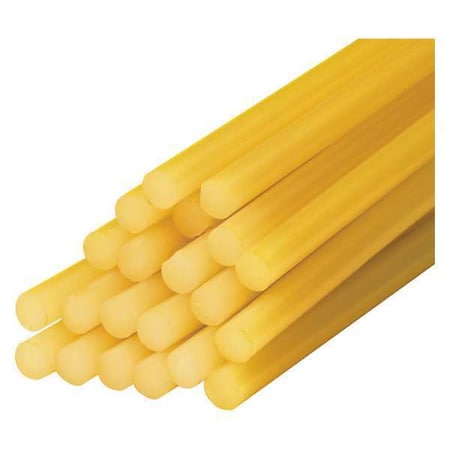 Partners Brand Glue Stick, Clear, 1/2 in Dia, 15 in L, 60 PK GL4007