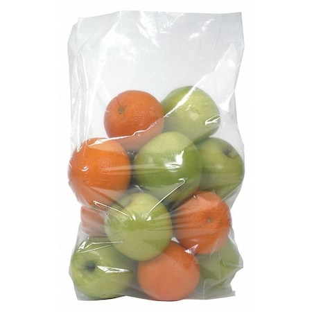 Partners Brand Poly Bags, 8" x 4" x 18", 4 mil, Clear, 500 PK PB1801