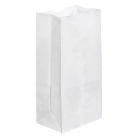 Partners Brand Grocery Bags, 7 1/16" x 4 1/2" x 13 3/4", White, PK500 BGG122W