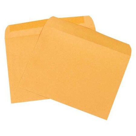 Partners Brand Gummed Envelopes, 12" x 9", Kraft, PK500 EN1033