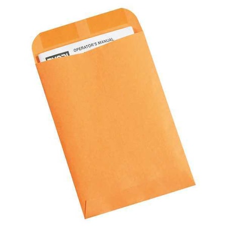 Partners Brand Gummed Envelopes, 6 1/2" x 9 1/2", Kraft, PK2500 EN1034