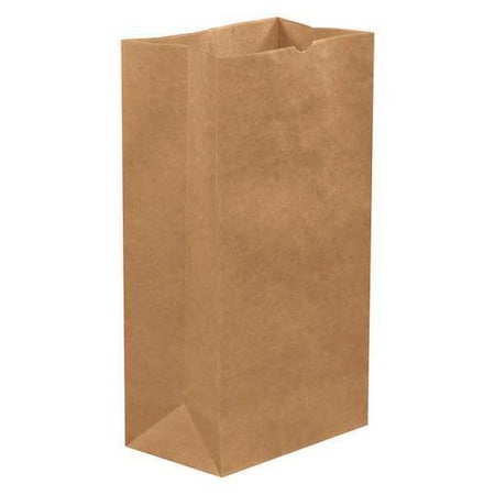 Partners Brand Hardware Bags, 8 1/4" x 5 5/16" x 16 1/8", Kraft, PK400 BGH130K