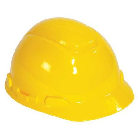 3M Front Brim Hard Hat, Yellow, 4 PK OCS1921