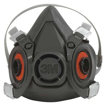 3m 6300 reusable half face mask respirator - large 3m 6300 reusable half face mask respirator - large