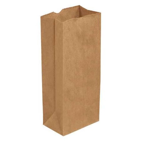 Partners Brand Hardware Bags, 5 1/4" x 3 7/16" x 10 15/16", Kraft, PK400 BGH124K