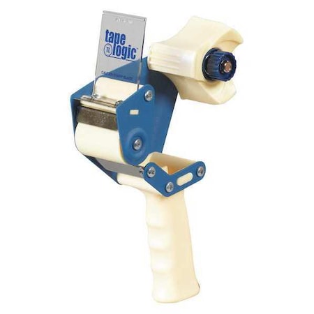 Tape Logic Tape Logic Heavy-Duty Carton Sealing Tape Dispenser, 2", Blue/White, 1/Each TDHD2