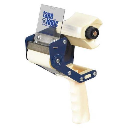 Tape Logic Tape Logic Heavy-Duty Carton Sealing Tape Dispenser, 3", Blue/White, 1/Each TDHD3
