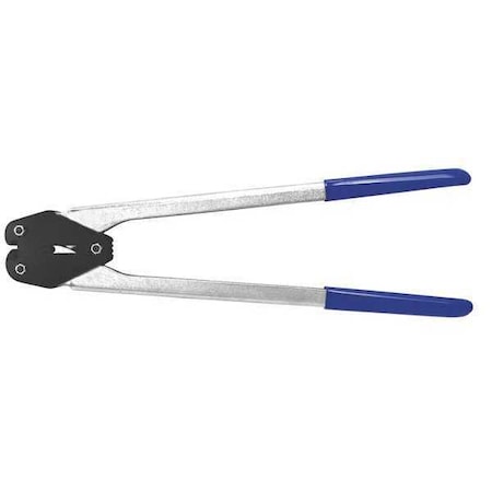 Partners Brand Heavy-Duty Serrated Seal Sealer, 1/2", Silver, 1/Each PST4212