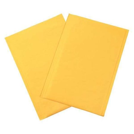 Partners Brand Heat-Seal Bubble Mailers, No 4, 9 1/2" x 14 1/2", Kraft, PK100 B857