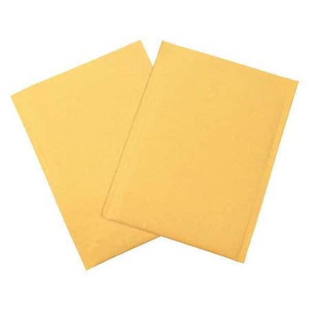 Partners Brand Heat-Seal Bubble Mailers, No 2, 8 1/2" x 12", Kraft, PK100 B855