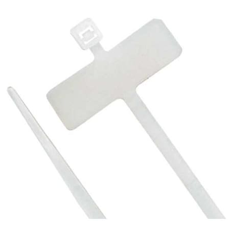 Partners Brand Cable Tie, 4 in L, Red, 50 lb Strength, 1000 PK CTID45