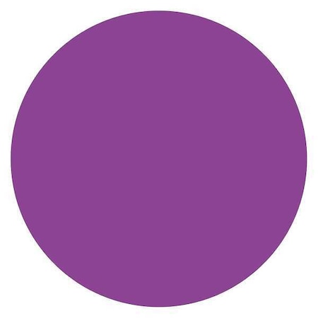 Tape Logic Tape Logic Inventory Circle Labels, 3", Purple, 500/Roll DL614M