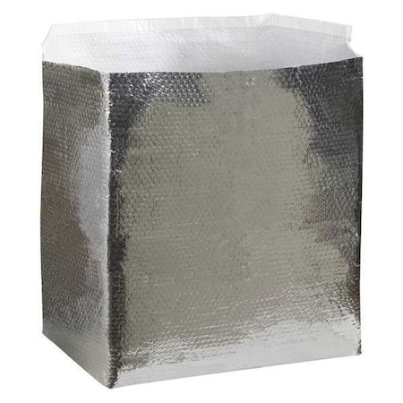Partners Brand Insulated Box Liners, 18" x 12" x 12", Silver, PK25 INL181212