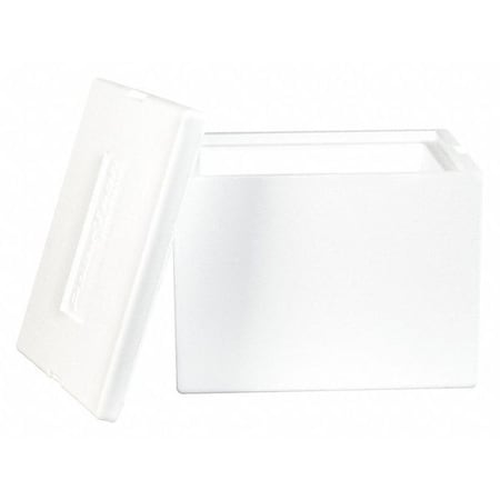 Partners Brand Insulated Foam Containers, 12" x 10" x 9", White, 1/Case 229F