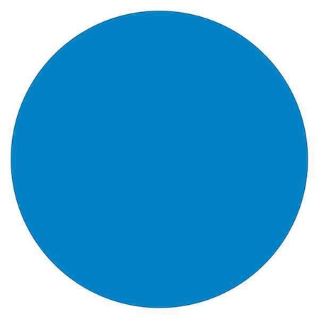 Tape Logic Tape Logic Inventory Circle Labels, 3/4", Light Blue, 500/Roll DL610C