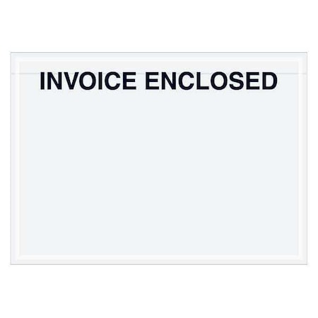 Tape Logic Tape Logic "Invoice Enclosed" Envelopes, Clear Face, 7" x 5", Clear, PK1000 PL481