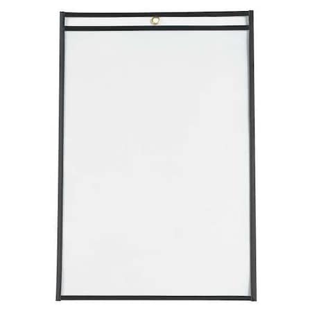 Partners Brand Stitched Job Ticket Holders, 11" x 17", Black, PK25 JTH107