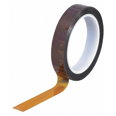 Kapton Kapton Tape, 3/4" x 36 yds., Amber, 1/Case T964292
