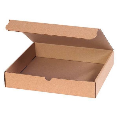 Partners Brand Literature Mailers, 11 3/4" x 10 3/4" x 2 1/4", Kraft, 50/Bundle M3RBK