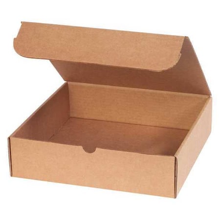 Partners Brand Literature Mailers, 12" x 11 3/4" x 3 1/4", Kraft, 50/Bundle M3RBXLK